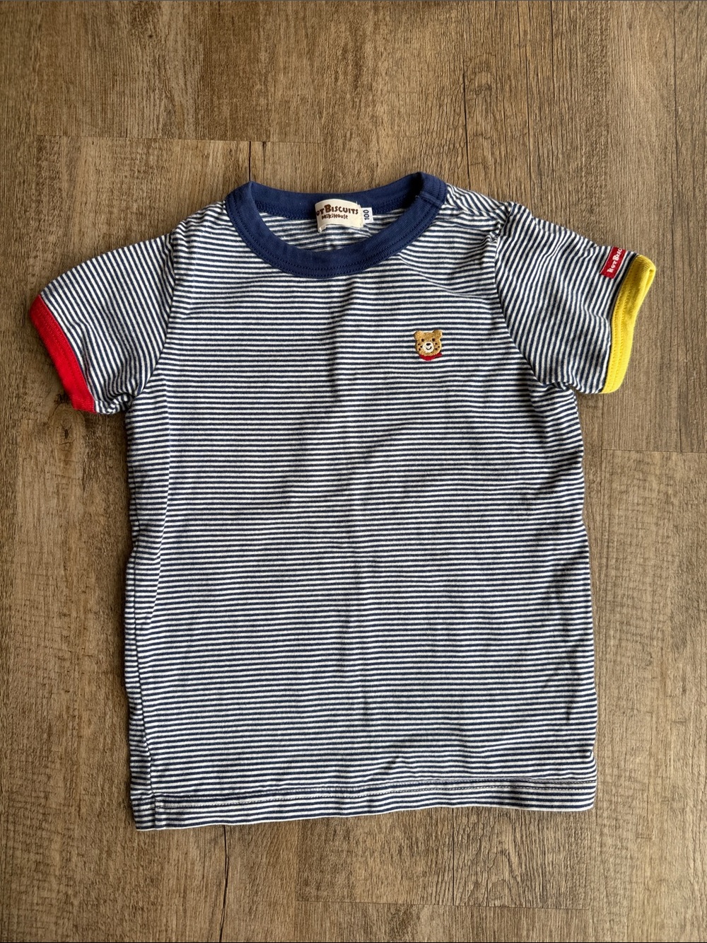 HotBiscuits MikiHouse striped Tee